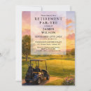 Recherche de terrain de golf invitations Aquarelle