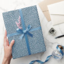 Recherche de ligne papier cadeau Bleu