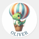 Recherche de dinosaures colorés autocollants Garçons