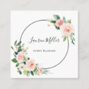 Recherche de pivoine cartes visite Professionnel