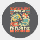 Recherche de années 1900 autocollants Patient