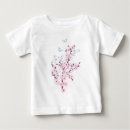 Recherche de fleurs de cerisier tshirts Blanc