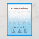 Recherche de crevettes cartes postales Pour enfants