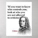 Recherche de citations voltaire posters Philosophie
