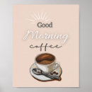 Recherche de good morning posters Café