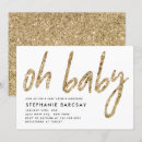 Recherche de glam baby shower invitations Moderne