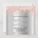 Recherche de 21ème carrées invitations Argent