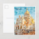 Recherche de montmartre cartes postales Illustration