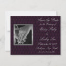 Recherche de pourpre 11x14 invitations Prune