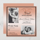 Recherche de anniversaire mariage 35 ans cartes invitations Élégant