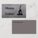 Recherche de silhouette de femme cartes visite Entraîneur