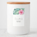 Recherche de fleur hawaïenne autocollants Rose