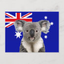Recherche de drapeau australien cartes postales Koala