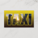 Recherche de cocher cartes visite Chauffeur de taxi