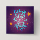 Recherche de rêve badges Inspiré