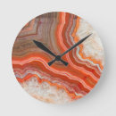 Recherche de agate pierre horloges Orange