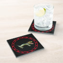 Recherche de le dragon dessous de verres Rouge