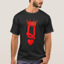 Recherche de queen of hearts tshirts Appariement