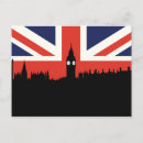 Recherche de drapeau londres de cartes postales Royaume uni