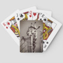 Recherche de girafe jeux de cartes Noir et blanc
