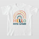 Recherche de first grade tshirts Bonjour