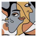 Recherche de abstract face art Contemporain