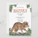 Recherche de triceratops invitations Mignon