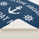 Recherche de ancre de bateau couvertures plaids Accueil à bord