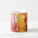 Recherche de éléphant rouge tasses Animal