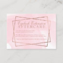 Recherche de cils cartes visite Or rose