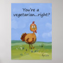 Recherche de humour végétarien posters Dinde