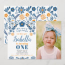 Recherche de fiesta 1ans anniversaire invitations Floral