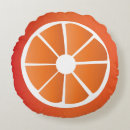 Recherche de tranche orange coussins Fruit
