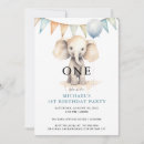 Recherche de éléphants bleus invitations Garçon