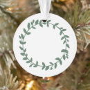 Recherche de feuillu ornements Noël