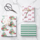 Recherche de flamingo papier cadeau Fleurs tropicales