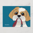 Recherche de puppy vœux cartes Bleu