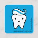Recherche de dentiste drôle cartes visite Dents