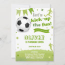 Recherche de soccer party invitations Moderne