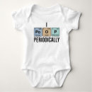 Recherche de table périodique bébé vêtements Humour