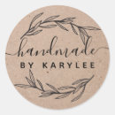 Recherche de kraft autocollants Calligraphie