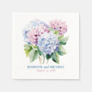 Recherche de hortensia bleu serviettes Joli