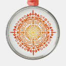 Recherche de soleil ornements Orange