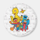 Recherche de monstre de bande dessinée magnets Rétro