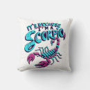 Recherche de signe astrologique coussins Scorpion