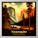 Recherche de vintage yosemite posters Usa