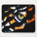 Recherche de oeil tigre tapis souris Animaux