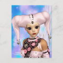 Recherche de arlequin cartes postales Fille