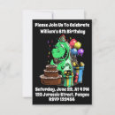 Recherche de tyrannosaurus rex anniversaire invitations Anniversaire de dinosaure