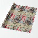 Recherche de geisha papier cadeau Asiatique